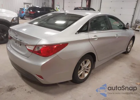 2014 Hyundai Sonata Gls from USA, damaged, VIN 5NPEB4AC4EH924726